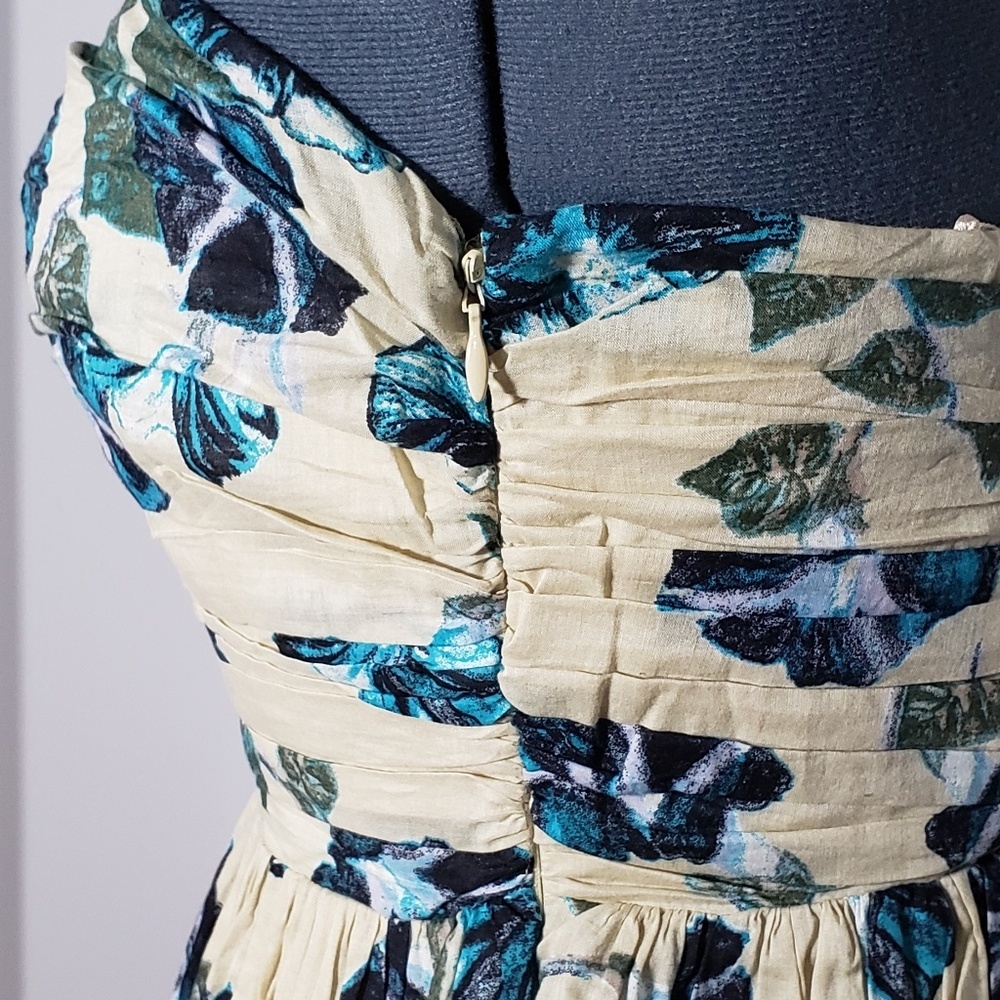 ALBERTA FERRETTI Floral Sweetheart Dress - Picture 3 of 3